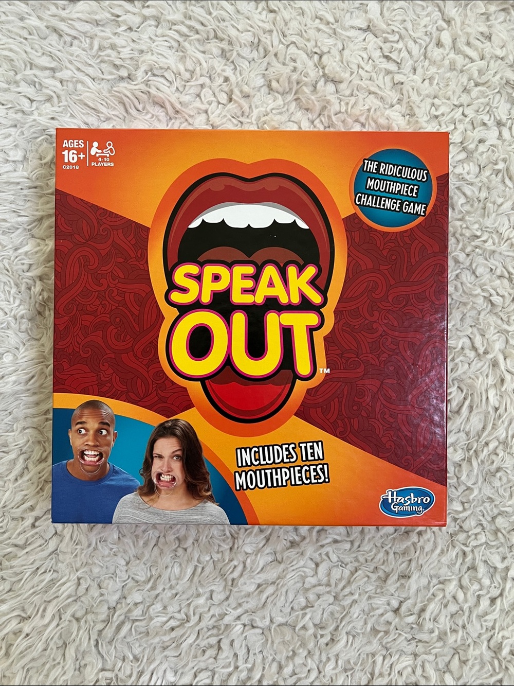 Speak Out Board Game Family Game Night Kids